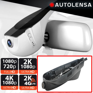 Cameră DVR Peugeot 2008 2015-18, cameră față 1080p Autolensa, Model 24/7  Negru PE04