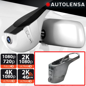 Cameră DVR BMW X5/X6 M 2013-, cameră față 1080p Autolensa, Model 24/7  Negru BMW24