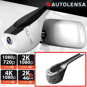 Cameră DVR Volkswagene Volkswagen low, cameră față-spate 1080p-720p Autolensa, 24/7 Gri VW13