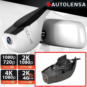 Cameră DVR Volvo S60,V60 2020- , cameră față 1080p Autolensa, Model 24/7  Negru VVEVV09