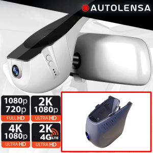 Cameră DVR Tesla Model S 2017, cameră față 1080p Autolensa, Model 24/7  Negru TSL03