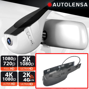 Cameră DVR BMW Seria 1 E81 E82 E87 E88 2004-2012, cameră față 1080p Autolensa, Model 24/7  Negru BMW03