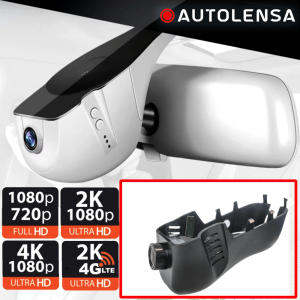 Cameră DVR Volkswagen Touareg Premium 2015-2018, cameră față 1080p Autolensa, Model 24/7  Negru VW02