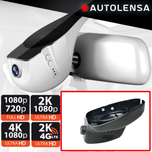 Cameră DVR Jaguar XJ/XJL/Jaguar 201-15, XF, cameră față 1080p Autolensa, Model 24/7  Negru ELH01