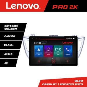 Navigáció Hyundai Tucson K-546 Lenovo PRO 4+64 13 hüvelykes 2K android 4G DSP gps internet 8Core