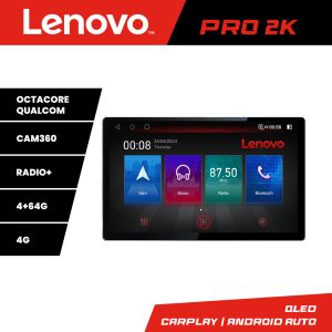 Navigáció Dacia Duster 2023- Lenovo PRO 4+64 13 hüvelykes 2K android 4G DSP gps internet KIT-duster2023