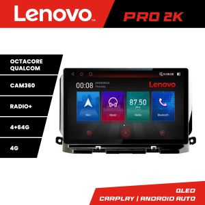 Navigáció Skoda Octavia 4 2020-2024 Lenovo PRO 4+64 13 hüvelykes 2K android 4G DSP gps internet KIT-octavia4