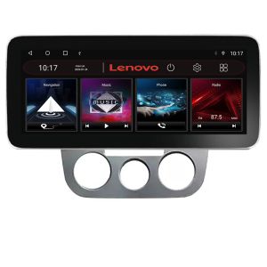 Navigatie VW Golf 5 2004-2010 clima manuala Lenovo PRO 8+256 12.3 inch qled android 4G DSP gps internet  KIT-golf5-manual