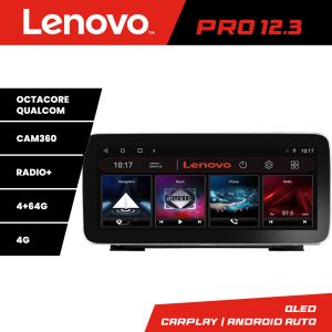 Navigáció Lexus NX 2014-2020 Lenovo PRO 4+64 12,3 hüvelykes qled android 4G DSP gps internet 8Core