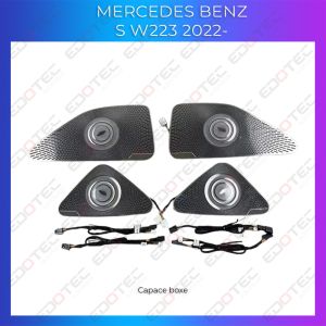 Lumini ambientale Mercedes  set complet control telefon sau sistem original