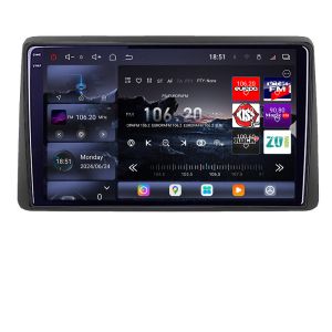 Navigáció Dacia Duster 2019 után Edotec Kit-199 8 magos QLED 2K 12+256GB 360 Android Waze USB Internet Navigáció Youtube Rádió v1