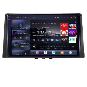 Navigáció Citroen Berlingo 2019-2021 Edotec Kit-berlingo18 8 magos QLED 2K 12+256GB 360 Android Waze USB Internet Navigáció Youtube Rádió v1