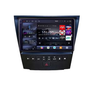 Navigáció Lexus GS-04 2004-2011 Edotec készlet - GS-04 8 magos QLED 2K 12+256GB 360 Android Waze USB internet navigáció Youtube rádió