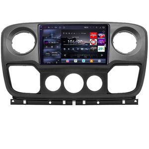 Navigáció Opel Movano, Renault Master 2010-2021 Android rádió gps internet 8 magos QLED 2K 12+256GB 360GB Edotec V1