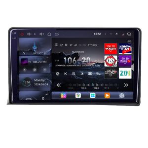 Navigatie vw multivan 2003-2015 Edotec Kit-MULTIVAN 8 core QLED 2K 12+256GB 360 Android Waze USB Navigatie Internet Youtube Radio