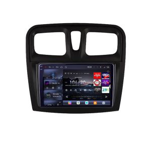 Navigáció Dacia Sandero 2012-2020 var B Android rádió gps internet 8 magos QLED 2K 12+256GB 360 Edotec