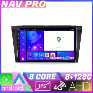 Navigatie Mazda 3 2009 2014 KIT 034 EDOTEC-LITE Android Ecran 720P Octa Core 8 128 Carplay