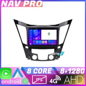 Navigáció Hyundai Sonata 2011 2015 KIT 259 EDOTEC-LITE Android képernyő 720P Octa Core 8 128 Carplay