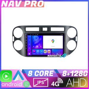 Navigatie VW TIGUAN 2006 2016 KIT 489 EDOTEC-LITE Android Ecran 720P Octa Core 8 128 Carplay