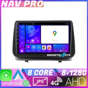 Navigatie Renault Clio 3 2005 2013 KIT Clio3 EDOTEC-LITE Android Ecran 720P Octa Core 8 128 Carplay