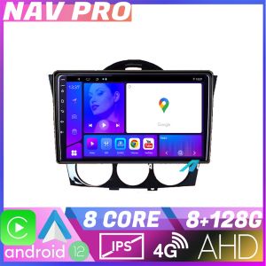 Navigáció Mazda RX8 2008 2011 EDOTEC-LITE Android képernyő 720P Octa Core 8 128 Carplay