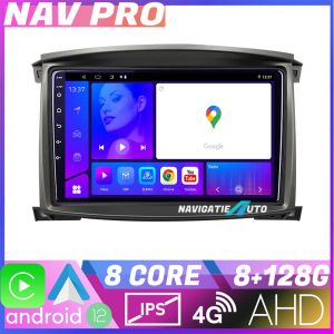 Navigatie Toyota Land Cruiser L100 2002 2006 EDOTEC-LITE Android Ecran 720P Octa Core 8 128 Carplay