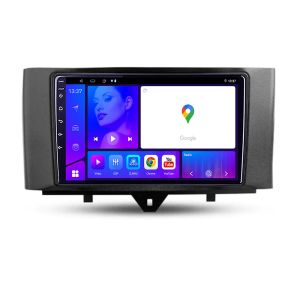 Navigatie Smart For Two 2010 2015 KIT Smart10 EDOTEC-LITE Android Ecran 720P Octa Core 4 64 Carplay