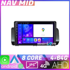 Navigáció Dacia Logan Sandero Jogger LOGAN 2022 gyári képernyő nélkül EDOTEC-LITE Android képernyő 720P Octa Core 4 64 Carplay