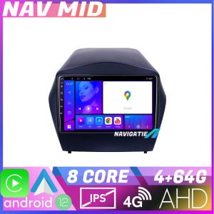 Navigáció Hyundai IX35 KIT 361 EDOTEC-LITE Android képernyő 720P Octa Core 4 64 Carplay
