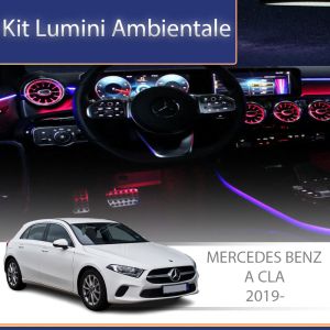Lumini ambientale Mercedes A W177 CLA W118  set complet control telefon sau sistem original