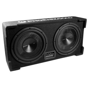 Cutie Phoenix Gold ZX212PBS-1 dublă pasivă de 12" 500 W RMS bobine 2x2 Ohm cutie pasivă pentru radiator cu ardere în jos