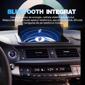 Navigáció Lexus CT 2011-2019 Android képernyő 10.25" 8+128 4G BT kamerák 360