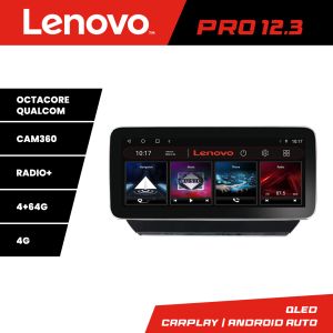 Navigatie Mitsubishi Outlander 2021- Lenovo Qled 12.3 inch Octa Core 4+64 360 DSP ADAS carplay android auto radio internet kit-outlander2023+PRO-12.3-4+64+kit-outlander202310-9