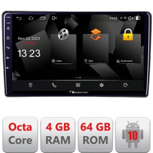 Navigatie Ford Focus C-max S-max Galaxy Mondeo unitati ovale Nakamichi NAM5510 Qled Octa Core 720p 4+64 DSP 360 camera carplay android auto