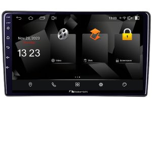 Navigatie Ford Focus C-max S-max Galaxy Mondeo unitati ovale Nakamichi NAM5510 Qled Octa Core 720p 4+64 DSP 360 camera carplay android auto