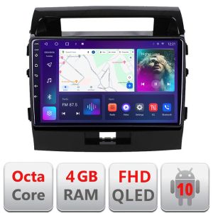 Navigáció Toyota LandCruiser 2008-2015 B-381 Android QLED képernyő octa core 4+64 Carplay android auto KIT-381+EDT-E310V3 v1