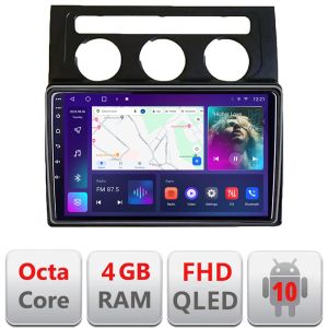 Navigatie VW Touran 2003-2009 clima automata B-touran2 Android Ecran QLED octa core 4+64 carplay android auto kit-touran2+EDT-E310V3