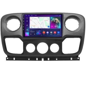 Navigatie Opel Movano, Renault Master 2010-2021 Android Ecran QLED octa core 4+64 carplay android auto KIT-movano+EDT-E310V3 v2