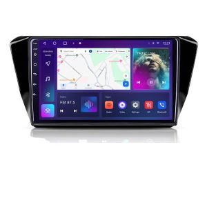 Navigáció Skoda Superb 3 2015-2017 B-932 Android QLED képernyő octa core 4+64 Carplay android auto KIT-932+EDT-E310V3