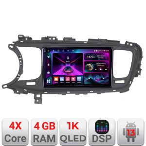 Navigáció Kia Optima 2014-2015 Android rádió gps internet 4+64 InCell kijelző 1K készlet-091-+EDT-E209-RK