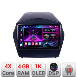 Navigáció Hyundai IX35 A-361 4+64 InCell kijelző 1K Android Waze USB internet navigáció Youtube rádió