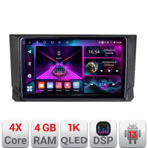 Navigáció Seat Arona Android rádió gps internet 4+64 InCell kijelző 1K kit-arona+EDT-E209-RK