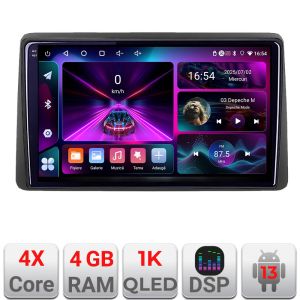 Navigáció Dacia Duster 2023- Android rádió gps internet 4+64 InCell kijelző 1K KIT-duster2023+EDT-E209-RK