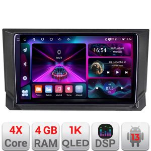 Navigáció Seat Ibiza 2017- A-IBZ 4+64 InCell kijelző 1K Android Waze USB internet navigáció Youtube rádió