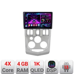 Navigáció Dacia Logan 1 2003-2010 A-logan 4+64 InCell kijelző 1K Android Waze USB internet navigáció Youtube rádió