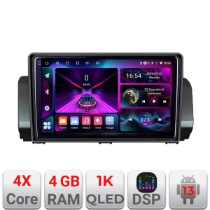 Navigáció Dacia Logan Sandero Jogger LOGAN-2022 Android rádió gps internet 4+64 InCell kijelző 1K készlet-LOGAN-2022+E