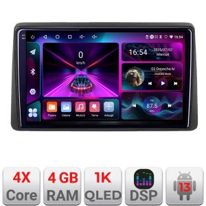 Navigáció Opel Movano Renault Master 2020- Android rádió gps internet 4+64 InCell kijelző 1K kit-master+EDT-E210-RK V1