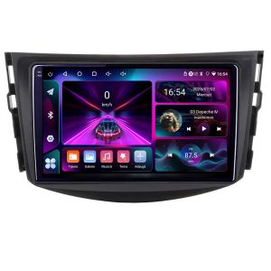 Toyota RAV4 A-018 navigáció 4+64 InCell kijelző 1K Android Waze USB internet navigáció Youtube rádió
