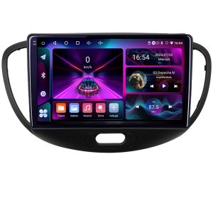 Navigáció Hyundai I10 2007-2013 Android rádió gps internet 4+64 InCell kijelző 1K KIT-i10-2007+EDT-E209-RK