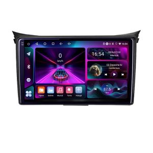 Navigáció Hyundai I30 2011-2016 4+64 InCell kijelző 1K Android Waze USB internet navigáció Youtube rádió készlet-i30-2011+EDT-E209-RK